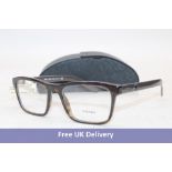 Prada Glasses, Tortoise Tan Frame with Demo Lenses, PR16XV
