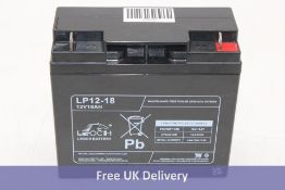 Leoch Battery Maintenance Free Sealed Lead Acid Battery, 12V 18AH