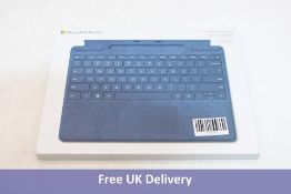 Microsoft Surface Pro 9, 8 or X, Signature Type Cover Keyboard, Blue