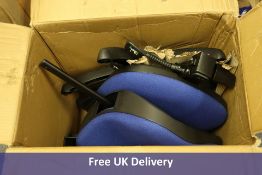 Chilli Seating Office Chair, Blue. Used, not checked
