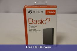 Two Seagate Basic Easy Storage, Black, 1TB