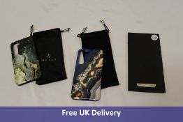 Three Burga Samsung Galaxy S23 Accessories to include 1x Northern Lights Phone Case, 1x Indigo Light