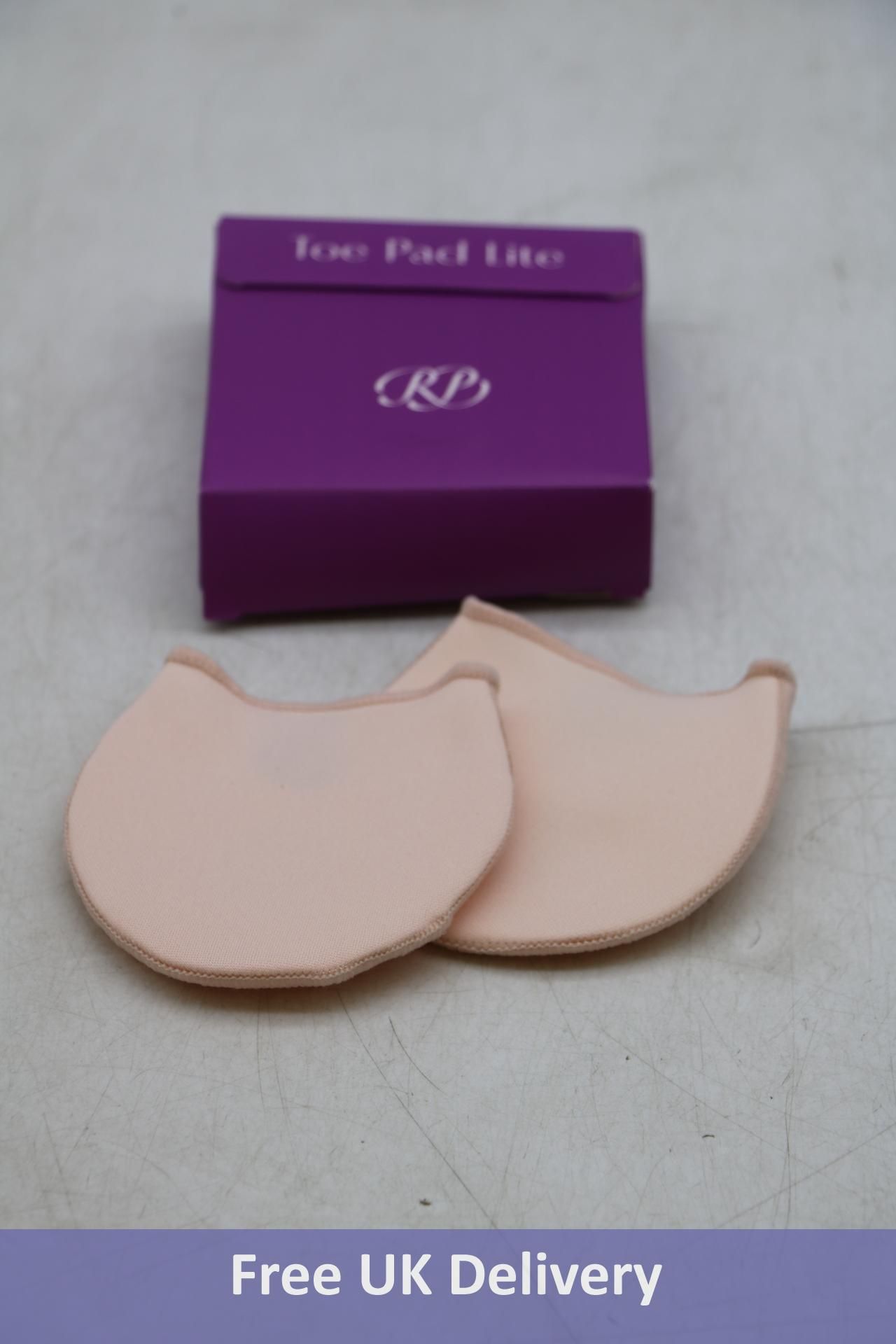 Four Russian Pointe Toe Pad Lite, Pink, Size XL. Box damaged