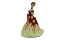 Royal Doulton - Pretty Ladies Figurine - Autumn Ball