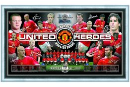 Manchester United Hers framed print