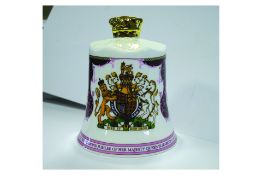 Aynsley Diamond Jubilee Crown Decorative Bell - Fine Bone China