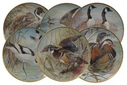 Water Birds of the World 6 plates