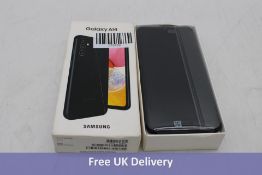 Samsung Galaxy A14 Android Mobile Phone, Black. Used, boxed with no accessories. Checkmend clear, re