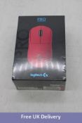 Logitech Pro Superlight Gaming Mouse, Pink