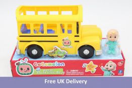 Cocomelon Musical Yellow School Bus with JJ Figure