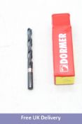 Dormer A100, Jobber Drill, 11mm, Normal Helix, High Speed Steel, Steam Tempered, Black