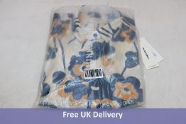 Thinking Mu Bloom Tom Shirt, Ivory, Size M