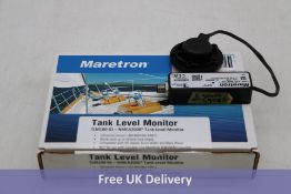 Mareton TLM100-01-NMEA2000 Tank Level Monitor, Ultra Sonic Sensor, Works with Up to 40 Inch Tank Dep