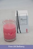 Six Rigaud RGM287793 Refill Large Rose Pink Candles, 230g