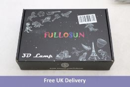 Four Fullosun 3D Lamp