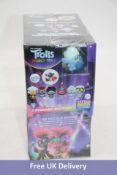 Two Boxes of Puzzle Palz Dreamworks Trolls 2 World Tours 3D Puzzle Eraser, Series 1, 24 Blind Packs