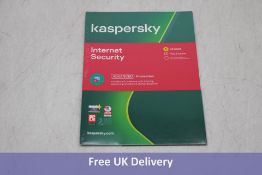 Five Kaspersky Antivirus Internet Security 2022, 5 Devices, 1 Year Licence
