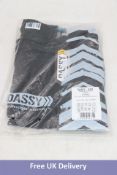 Dassy Axis Work Wear Shorts, Black, UK 41
