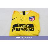 Athletico Madrid 2018/2019 Goal Keepers Third Jersey, Signed By Jan Oblak
