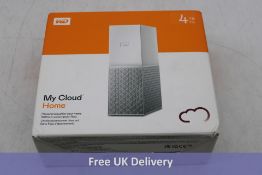 WD My Cloud Home 4TB Personal Cloud NAS, White