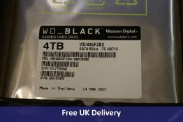 WD Black Gaming Hard Drive, 4TB