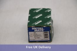 Five Metal Mate M4 Brass Flat Washers, Plain Edge, Form A, 1000 per Box