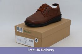 Comfort Men's P-3701 Shoes, Cognac, UK 10.5