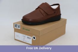G-Comfort Men's P-3708 Shoes, Cognac, UK 10.5