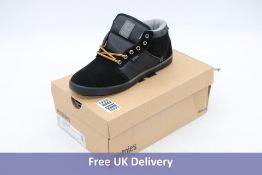 Etnies Men's Jefferson MTW Shoes, Black/Black/Gum, UK 7. Box damaged