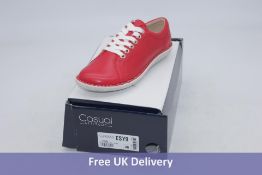 Casual Attitude Oulette Shoes, Red, 40
