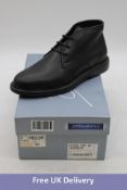 Stonefly Men's Truman Absolute Comfort Leather Chukka Boots, Black, EU 42