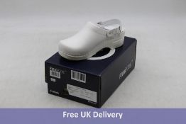 Toffeln Women's Flexi Clog White, UK 5