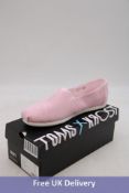 Toms Krost Men's Suede Alpargata Shoes, Pink, UK 8