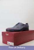 Fratelli Borgioli Men's Shoes, Blue/Red, 9.5. Box damaged