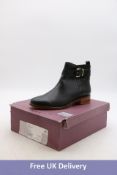 Carvela Steam Ankle Boots, Black Leather, UK 7. Box damaged