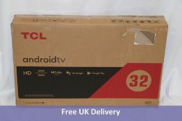 TCL HDR Android 32" TV. Box damaged