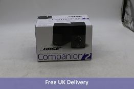 Bose Companion 2 Speaker Set, Black, Sealed, Untested