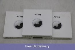 Five APPLE AirTag Bluetooth Trackers