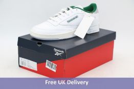 Reebok Club C 85 Trainers, White/Green, UK 11