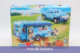 Eight Playmobil Family Fun 9502, Ages 4-10. Some Boxesd damaged