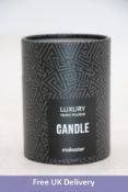 Makester Luxury Hand Poured Vanilla, Jasmine & Almond Candles, Set of Four
