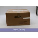 Solax Power X 1-1.5-S-D(L) Photovoltaic Inverter. Box damaged