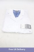 Seventeen Barco Grey's Anatomy Scrub Professional Full-Length 4 Button Long Sleeve Medical Lab Coats