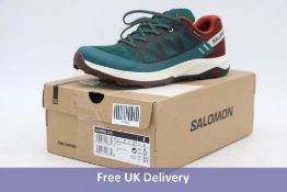 Salomon Outrise GTX Trainer Ponderosa Pine/Bitter Chocolate/Vanilla Ice, Size UK 8