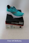 Saucony Kinvara 14 Trainers, Blue, Size 8.5