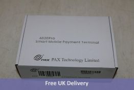 Pax A920 Pro Smart Mobile Payment Terminal, Subscription Required