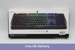 Dell Alienware AW510K Low Profile RGB Mechanical Gaming Keyboard, Black