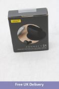 Jabra Connect 5T Wireless Earbuds with Wireless Charging Pad, Titanium Black