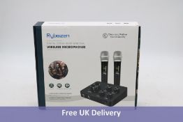 Rybozen Digital Vocal Mixer with Dual Wireless Microphones