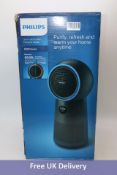 Philips 2000 Series AMF220/35, 3-in-1, Air Purifier, Fan & Heater, Black. Box damaged